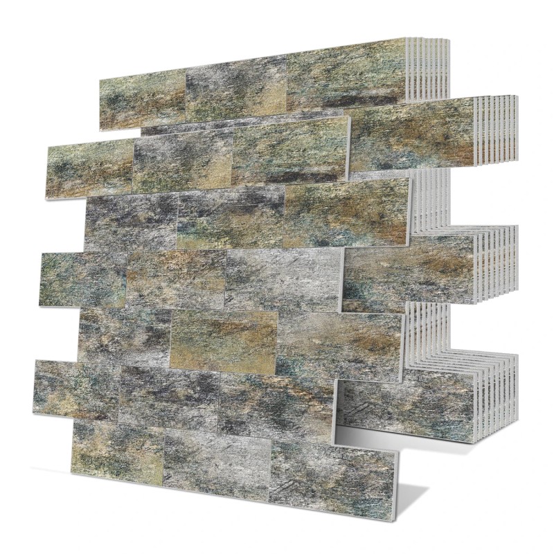 10 Pcs 13.5 X 11.5 Inch Peel and Stick Wall