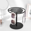 Sunglasses Storage, Glasses Organiser for Multiple Glasses, 360 Degree Rotating