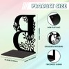 Peacoblue 5.3"x4.3"x7.1" Metal Bookends, Heavy Duty Book Ends for Shelves