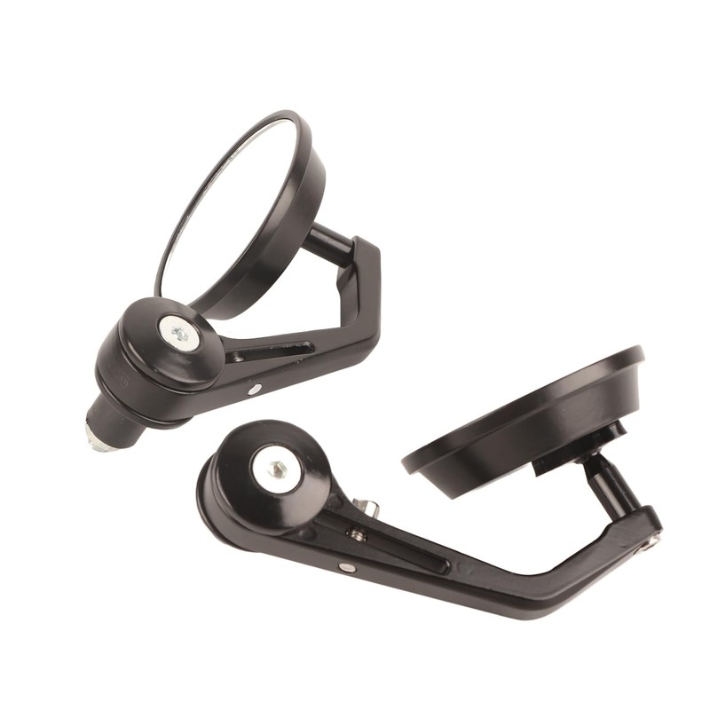 Universal Round Motorbike Motorcycle Rear View Handle Bar End Side