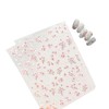 FamGift Romantic Cherry Blossom 3D Nail Decoration Embossing Easy Installation
