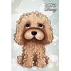 2025 Diary: Cockapoo Dog: A5 Week to View Dated from