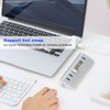USB 3.0 Splitter Aluminum Alloy Hub 7-in-1 Docking Station for