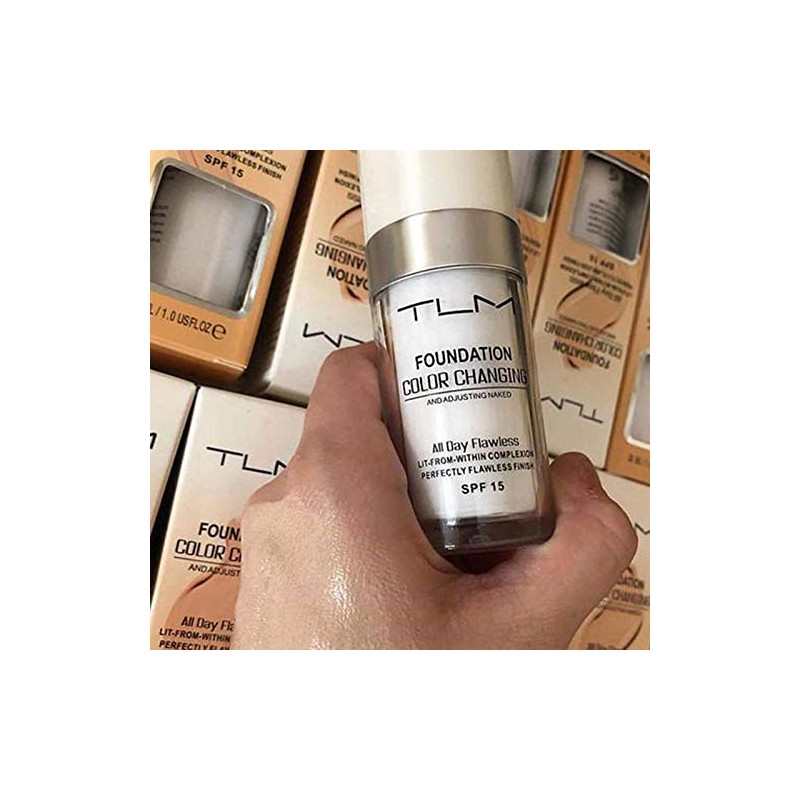 Bestland Set Maquillaje Piezas Tlm Base Que Cambia Color Acabado