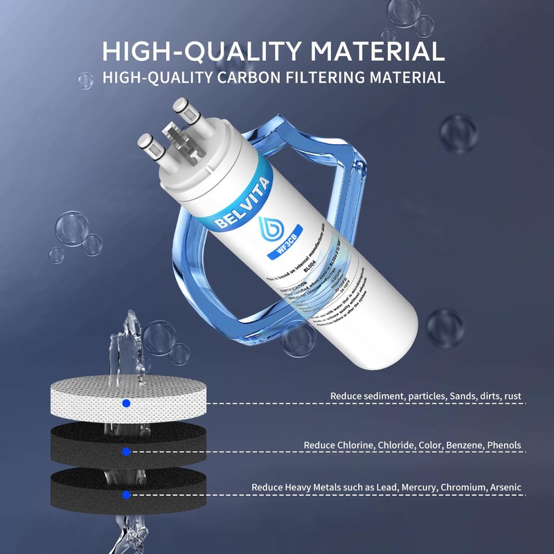 WF3CB Refrigerator Water Filter Compatible with Frigidaire WF3CB Puresource3 242069601
