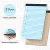 VITEVER Small Note Pads 5x8,[7 Pack] Narrow Ruled Legal Pads,Micro