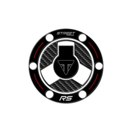 3D Resin Fuel Cap Protector Compatible with Triumph Street Triple 765 RS 2024 GP-1058 (Carnival Red)