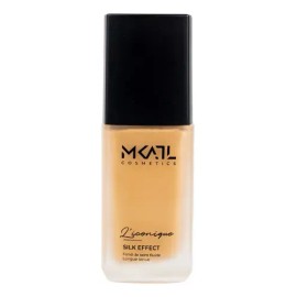Atelier Makeup Base Maquillaje Liquida Efecto Seda Slk7o Tan Ochre
