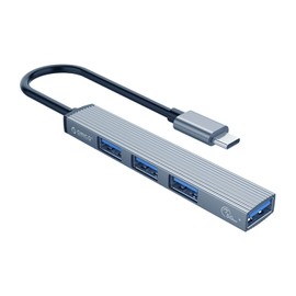 ORICO Hub USB-C 1 x Port USB-A 3.1, 3 x Port USB-A 2.0, Alüminyum
