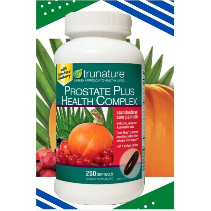 trunature Prostate Plus Health Complex, 250 Softgels