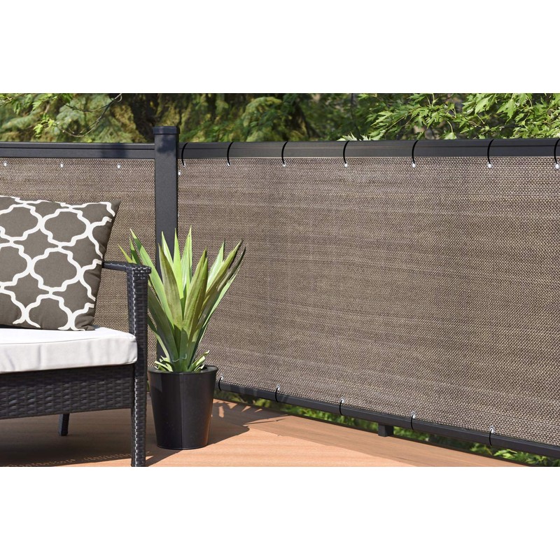 Alion Home Elegant Privacy Screen for Backyard Fence, Pool, Deck,
