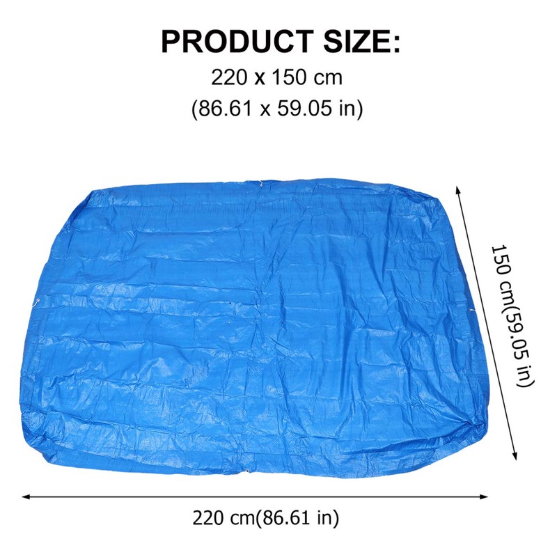 Sosoport Camping Tarp Pool Cover Protector Inflatable Pool Cover Waterproof