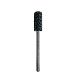Spontaneous Beauty Premium Safety Nail Carbide Smooth Round Top 3/32" Shank (Extra Coarse - XC, DLC Black - Small Barrel)