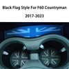 3PCS Car Cup Holder Coasters, Grey Union Jack UK Flag