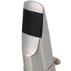 Yibuy Tenor Sax Brass Mouthpiece Cap Ligature #7 Silver Plated