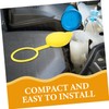 Gatuida Plastic Car Windscreen Washer Fluid Reservoir Cap Replacement Lid