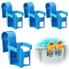 Forhandy Pack of 4 Pool Drink Holder, Water Cup, Hanging