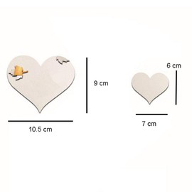 mollensiuer 1 Set Total 10 Pieces Heart Shape Acrylic Mirror Wall Stickers Plate Self Adhesive Mirror Stickers Mirrors for Wall Decor,Wedding Table Centerpiece, Art Wall Decoration (Silver)