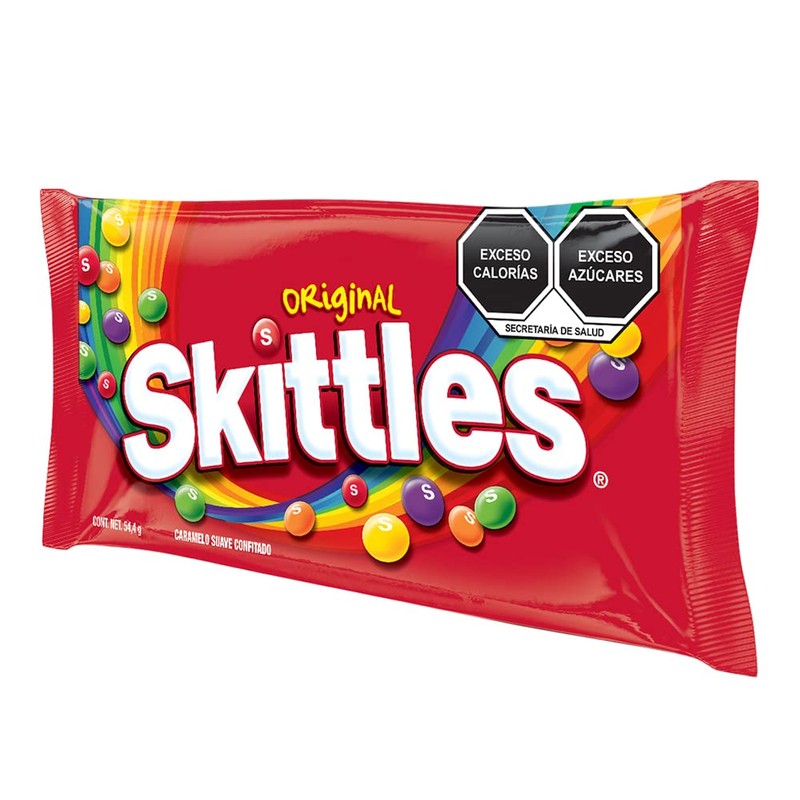 Skittles Dulces caramelo suave original 10 piezas de 54.4g -