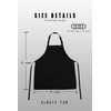 H.BETTER Kid Apron Adjustable Strap with 2 Pockets Painting Cooking