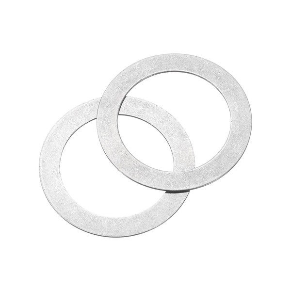 sourcing map 30Pcs 304 Stainless Steel Flat Washers, M20x28x0.3mm Ultra