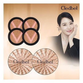 Cledbel Glow Power Lift V cushions x 2 + refills x 4 / 끌레드벨 글로우 파워 리프트 V쿠션 2개+리필4개