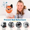 BARKLESS Short Snout Dog Muzzle, Soft Silicone Flat Faced Muzzle