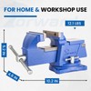 Forward General Purpose Bench Vise 4 Inch Ductile Iron Home