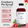 HipStirs Cranberry Syrup for Drinks - Our Cranberry Pie Syrup