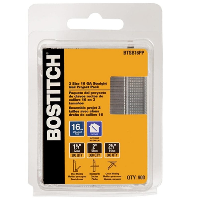 Bostitch 16-Gauge Straight Finishing Nail