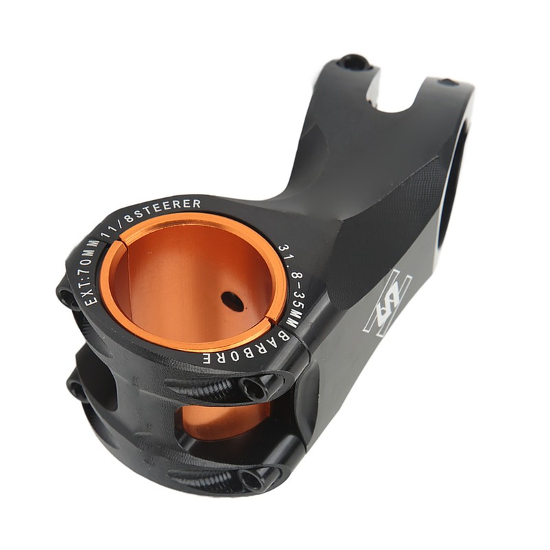 Bicycle Stem Bike Riser 70MM Ultra Light ‑17 Degree for