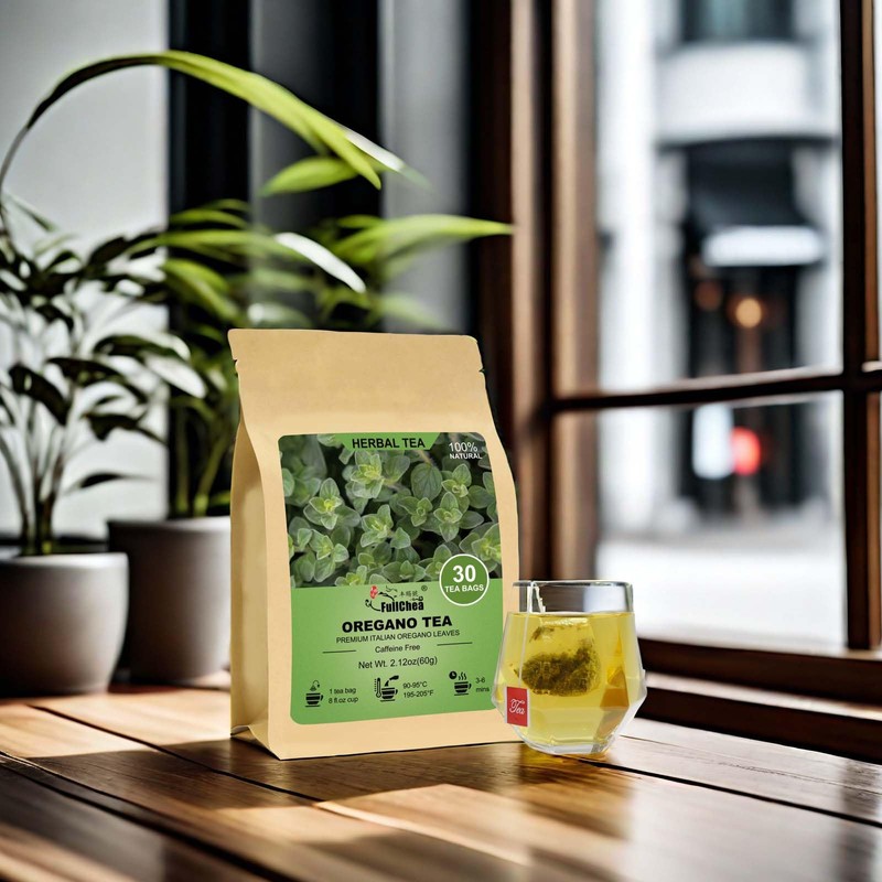 FullChea - Oregano Tea Bags, 30 Teabags, 2g/Bag - Premium