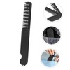 2-in-1 Portable Folding Pocket Comb for Men, Fine & Wide