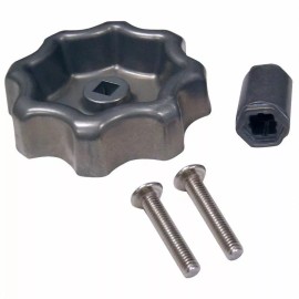 Danco Universal Garden Hose Bibb Outdoor Faucet Handle Kit, Handle Knob Stem Screws