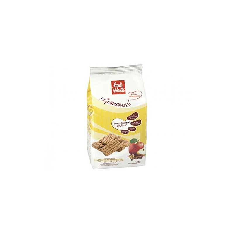 Baule Volante, Frollini Granomela bio, senza zuccheri, 250g