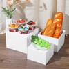 3 Pcs Buffet Risers, Food Risers For Buffet Table, Buffet