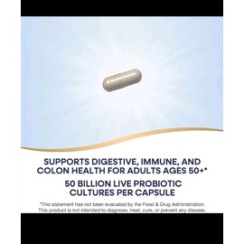 Nature’s Way Natures Way Fortify Everyday Care Age 50+ Probiotics 30 Count Expires 5/26