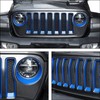 JeCar Front Grill Inserts & Headlight Trim Cover Exterior Accessories