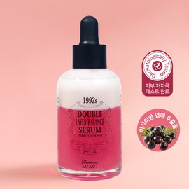 Chamos Redness serum 50ml double layer balance skin soothing facial moisturizing whitening wrinkle improvement pore irritated skin / 홍조세럼 50ml 더블 레이어 발란스 피부진정 안면보습 미백 주름개선 모공 성난피부