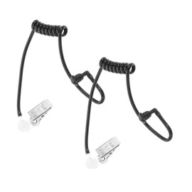 FELTECHELECTR 2 Sets Headset Toy Kid Headphones Toys Headphones Head Phones Headphones Ear Phone Earphones Microphone Fake Earphone Mic Prop Party Props Plastic Black