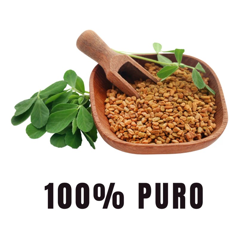 Bioherb Extracto De Fenogreco 100% Puro 180 Cápsulas Sabor Neutro