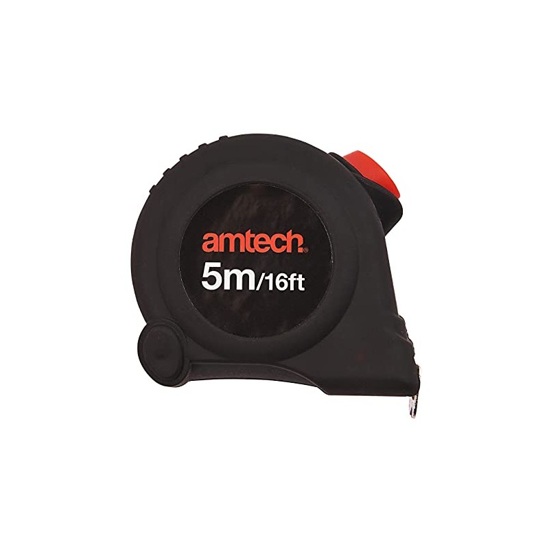Amtech P1265 5m x 25mm Self-Locking Measuring Tape