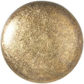 Nippon Chuko Double-Sided Caulking F3-17-30, Extra Large Size, Antique Gold, 0.5 inch (13 mm), 30 Pieces, Craft Supplies, Craft Materials, Caulking
