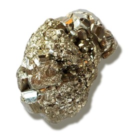 RJINGSHI Natural Crystal Pyrite About 1.18-1.96" Healing Crystal Irregular Raw Rough Stones Chakra Raw Stone Meditation Reiki Collection