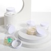 Patelai 60 Pcs 1 OZ Plastic Container Jars with Lids