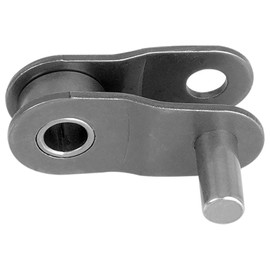 KMC Unisex - Adult Half Chain Link 2105090601 Half Chain Link Silver 1/2" x 1/8"