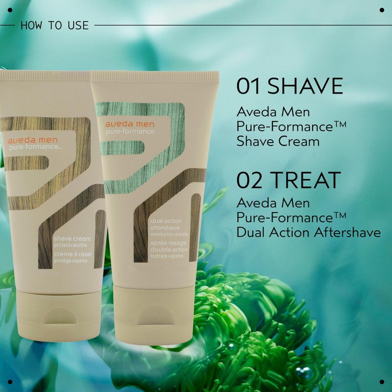 Aveda Men Pure-Formance Shave Cream | Helps Protect from Razor