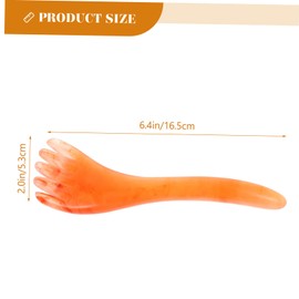 BIUDECO Five Claw Jade Massage Tool for Facial Skin Care Acupoint Pen and Scraping Comb Lightweight Gua Facial Tool for Relaxation and Wellness Random Color Random Color