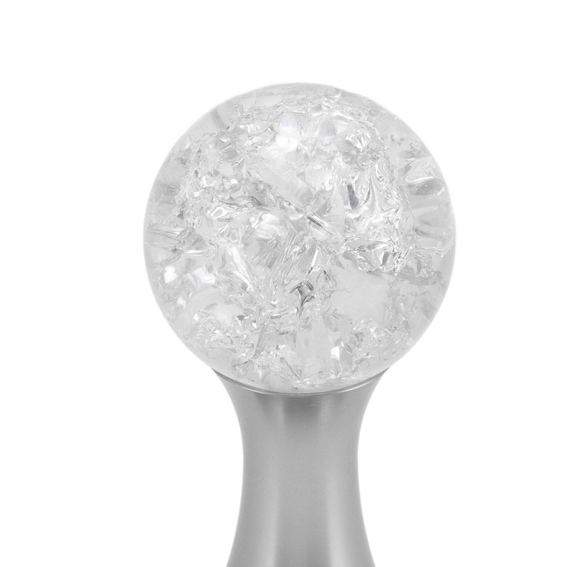 Crystal Ball Coffee Flat Tamper Stainless Steel Base Powder Hammer