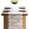 White Lace Table Runners for Wedding Bridal Shower Baby Shower